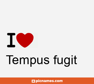 Tempus fugit